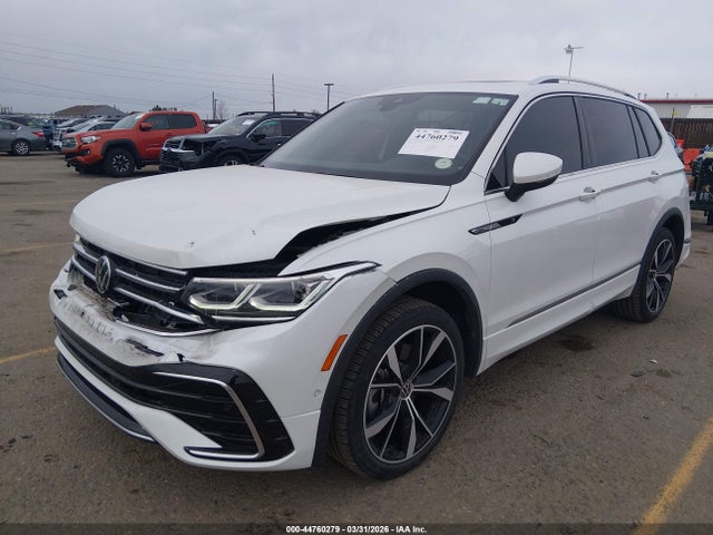 44760279 :رقم المزاد ، 3VV4B7AX5NM166696 vin ، 2022 Volkswagen Tiguan 2.0t Sel R-line مزاد بيع