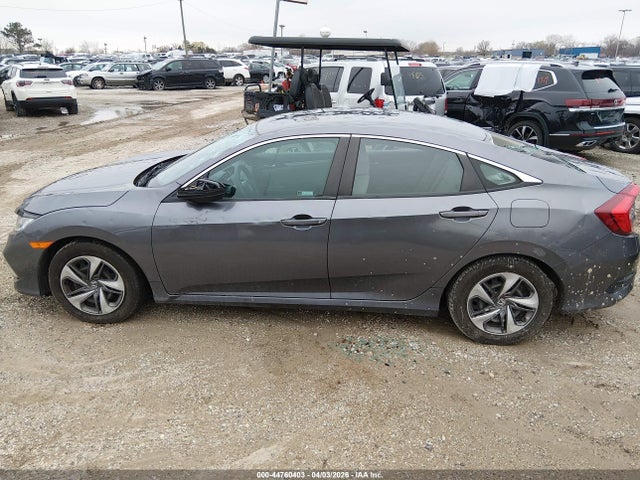 44760403 :رقم المزاد ، 19XFC2F61KE005405 vin ، 2019 Honda Civic Lx مزاد بيع