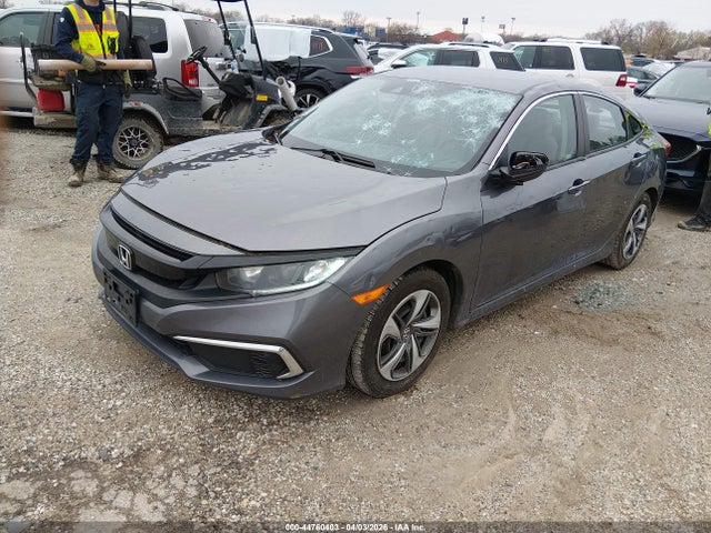 44760403 :رقم المزاد ، 19XFC2F61KE005405 vin ، 2019 Honda Civic Lx مزاد بيع