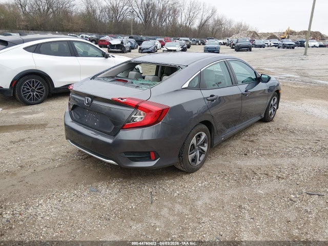 44760403 :رقم المزاد ، 19XFC2F61KE005405 vin ، 2019 Honda Civic Lx مزاد بيع