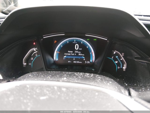 44760403 :رقم المزاد ، 19XFC2F61KE005405 vin ، 2019 Honda Civic Lx مزاد بيع