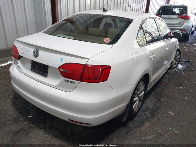 2012 Volkswagen Jetta 2.5l Se მანქანა იყიდება აუქციონზე, vin: 3VWBP7AJXCM376434, აუქციონის ნომერი: 44760415