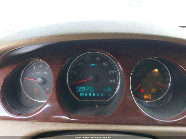 44760446 :رقم المزاد ، 1G4HD572X6U247633 vin ، 2006 Buick Lucerne Cxl مزاد بيع
