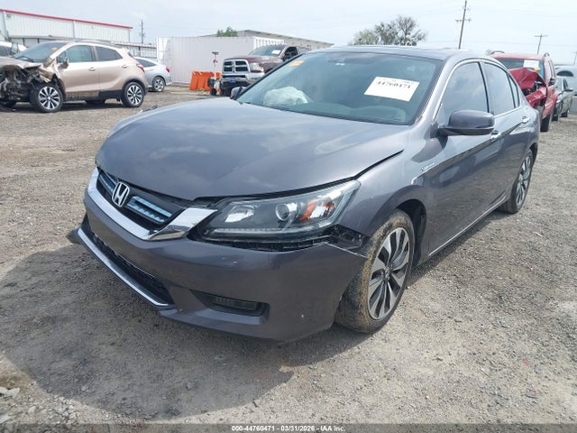 2015 Honda Accord Hybrid Ex-l მანქანა იყიდება აუქციონზე, vin: 1HGCR6F52FA010459, აუქციონის ნომერი: 44760471