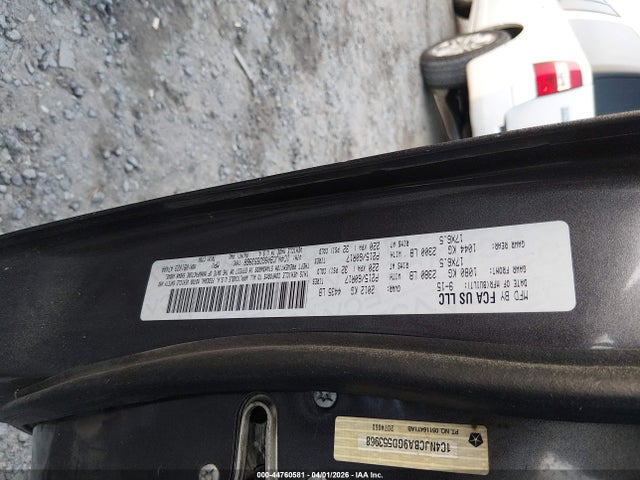 2016 Jeep Compass Sport მანქანა იყიდება აუქციონზე, vin: 1C4NJCBA9GD553968, აუქციონის ნომერი: 44760581
