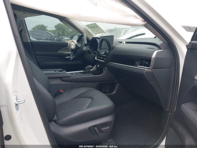 44760587 :رقم المزاد ، 5TDACAB54TS087591 vin ، 2026 Toyota Grand Highlander Hybrid Xle مزاد بيع