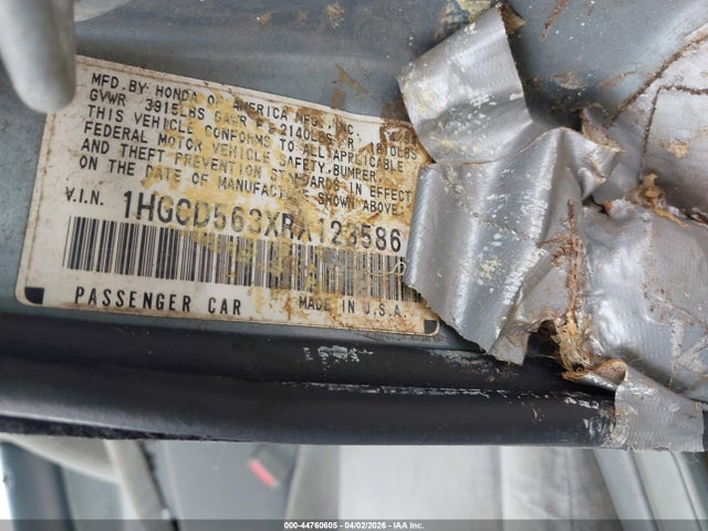 1994 HONDA ACCORD 1HGCD563XRA123586 Photo 8