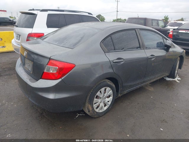 2012 Honda Civic Lx მანქანა იყიდება აუქციონზე, vin: 19XFB2F56CE364468, აუქციონის ნომერი: 44760611