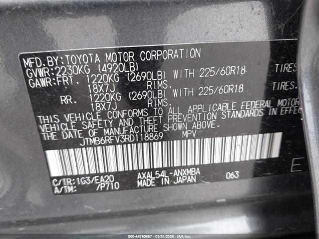 2024 TOYOTA RAV4 HYBRID JTMB6RFV3RD118869 Photo 8