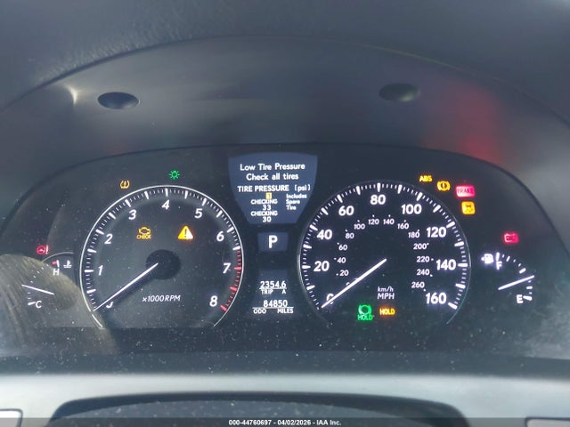 44760697 :رقم المزاد ، JTHBL5EF0C5112748 vin ، 2012 Lexus Ls 460 مزاد بيع