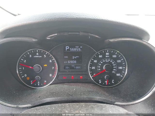 Auction sale of the 2017 Kia Forte Lx, vin: 3KPFK4A71HE066261, lot number: 44760781
