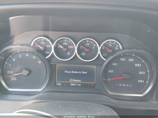 44760793 :رقم المزاد ، 1GCPWCED5MZ414337 vin ، 2021 Chevrolet Silverado 1500 2wd  Short Bed Lt مزاد بيع