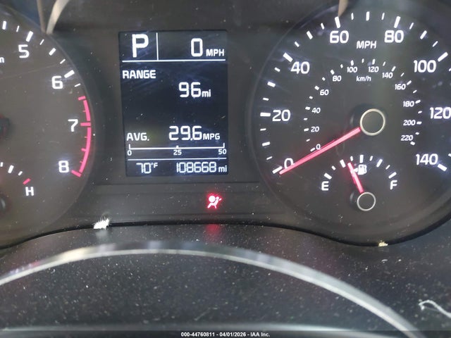 Aukcja sprzedaży 2019 Kia Rio S, vin: 3KPA24AB2KE197043, numer aukcji: 44760811