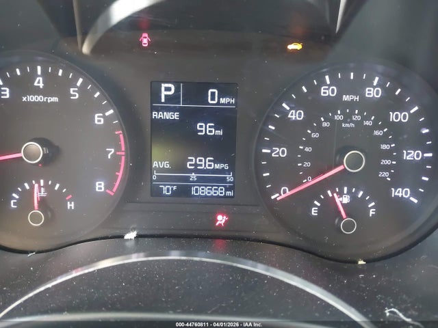 Aukcja sprzedaży 2019 Kia Rio S, vin: 3KPA24AB2KE197043, numer aukcji: 44760811