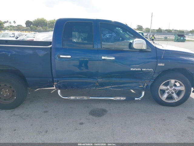 Продаж на аукціоні авто 2006 Dodge Ram 1500 Slt, vin: 1D7HA18296S566432, номер лоту: 44760836