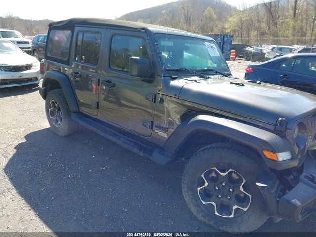 2021 Jeep Wrangler Unlimited Sport S 4x4 მანქანა იყიდება აუქციონზე, vin: 1C4HJXDN6MW703314, აუქციონის ნომერი: 44760839