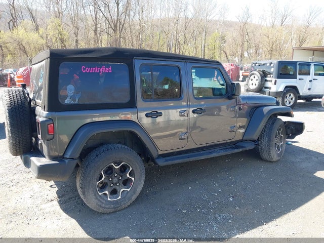 2021 Jeep Wrangler Unlimited Sport S 4x4 მანქანა იყიდება აუქციონზე, vin: 1C4HJXDN6MW703314, აუქციონის ნომერი: 44760839