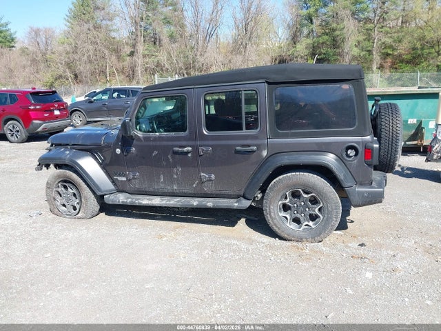 2021 Jeep Wrangler Unlimited Sport S 4x4 მანქანა იყიდება აუქციონზე, vin: 1C4HJXDN6MW703314, აუქციონის ნომერი: 44760839