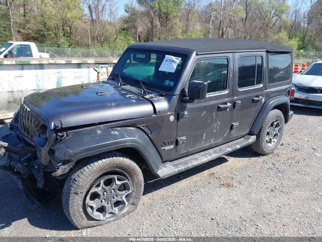 2021 Jeep Wrangler Unlimited Sport S 4x4 მანქანა იყიდება აუქციონზე, vin: 1C4HJXDN6MW703314, აუქციონის ნომერი: 44760839