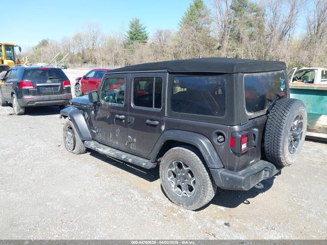 2021 Jeep Wrangler Unlimited Sport S 4x4 მანქანა იყიდება აუქციონზე, vin: 1C4HJXDN6MW703314, აუქციონის ნომერი: 44760839