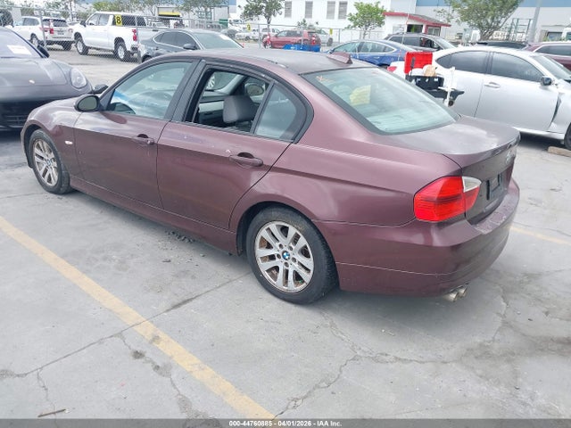 2007 Bmw 328i მანქანა იყიდება აუქციონზე, vin: WBAVA33577PG51476, აუქციონის ნომერი: 44760885
