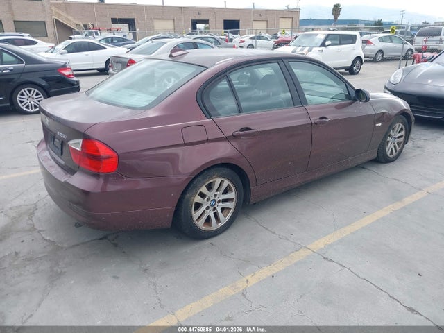 2007 Bmw 328i მანქანა იყიდება აუქციონზე, vin: WBAVA33577PG51476, აუქციონის ნომერი: 44760885