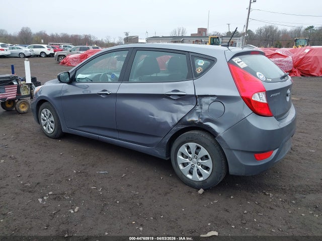 44760919 :رقم المزاد ، KMHCT5AE3HU342179 vin ، 2017 Hyundai Accent Se مزاد بيع