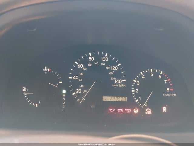 44760925 :رقم المزاد ، JTJHF10U610227234 vin ، 2001 Lexus Rx 300 مزاد بيع