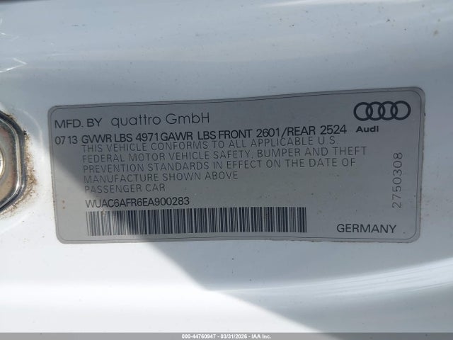 2014 AUDI RS 5 WUAC6AFR6EA900283 Photo 8