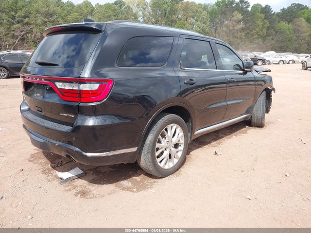 2016 Dodge Durango Limited მანქანა იყიდება აუქციონზე, vin: 1C4RDHDG7GC387074, აუქციონის ნომერი: 44760994