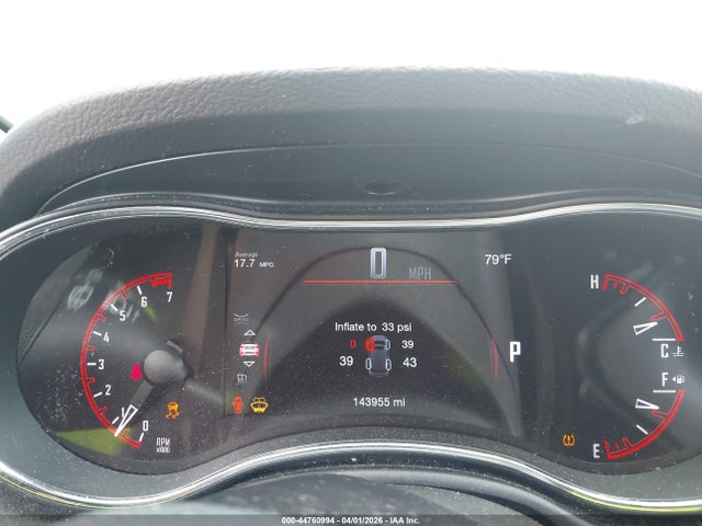 2016 Dodge Durango Limited მანქანა იყიდება აუქციონზე, vin: 1C4RDHDG7GC387074, აუქციონის ნომერი: 44760994