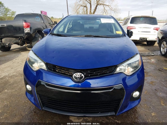 44761018 :رقم المزاد ، 5YFBURHE3GP478625 vin ، 2016 Toyota Corolla S مزاد بيع