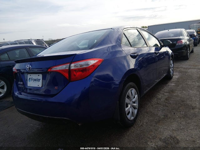 44761018 :رقم المزاد ، 5YFBURHE3GP478625 vin ، 2016 Toyota Corolla S مزاد بيع