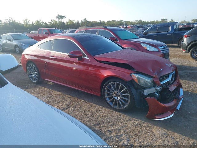 2017 Mercedes-benz C 300 მანქანა იყიდება აუქციონზე, vin: WDDWJ4JB3HF505141, აუქციონის ნომერი: 44761041