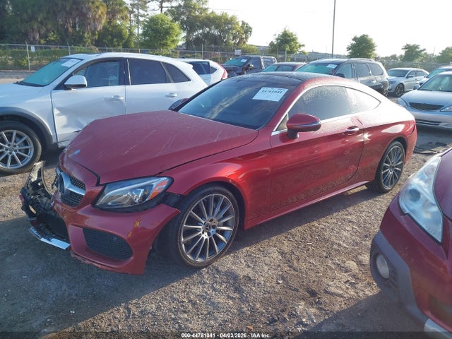 2017 Mercedes-benz C 300 მანქანა იყიდება აუქციონზე, vin: WDDWJ4JB3HF505141, აუქციონის ნომერი: 44761041
