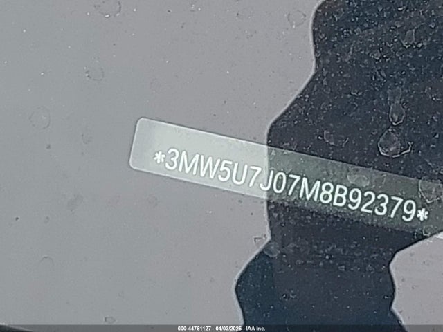 Aukcja sprzedaży 2021 Bmw M340i, vin: 3MW5U7J07M8B92379, numer aukcji: 44761127