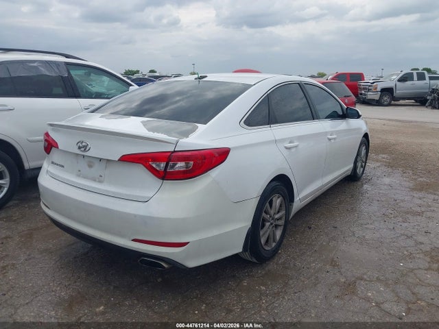 44761214 :رقم المزاد ، 5NPE24AF2FH203154 vin ، 2015 Hyundai Sonata Se مزاد بيع
