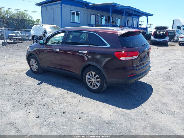 5XYPG4A33GG125525 KIA Sorento 2.4l Lx