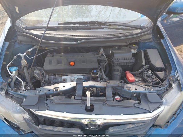 2012 Honda Civic Ex-l მანქანა იყიდება აუქციონზე, vin: 19XFB2F92CE363434, აუქციონის ნომერი: 44761281