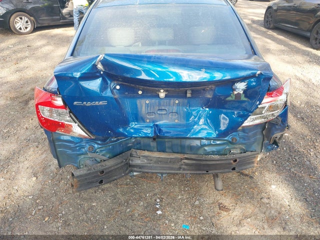 2012 Honda Civic Ex-l მანქანა იყიდება აუქციონზე, vin: 19XFB2F92CE363434, აუქციონის ნომერი: 44761281