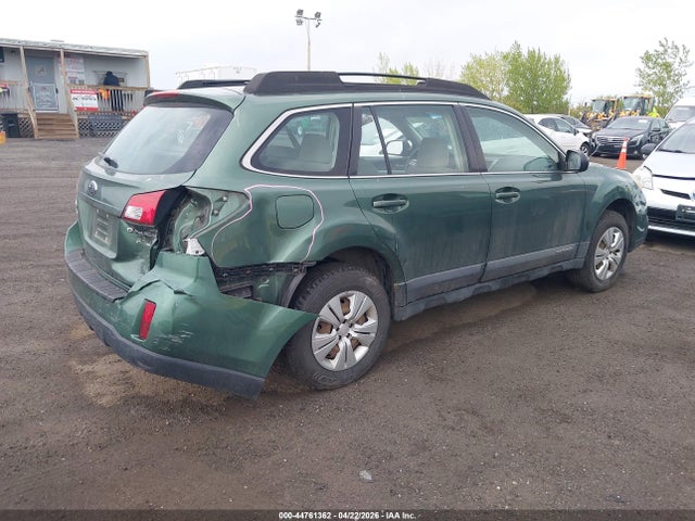 44761362 :رقم المزاد ، 4S4BRBACXD3263485 vin ، 2013 Subaru Outback 2.5i مزاد بيع