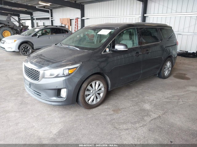 2017 Kia Sedona Ex მანქანა იყიდება აუქციონზე, vin: KNDMC5C15H6257898, აუქციონის ნომერი: 44761477