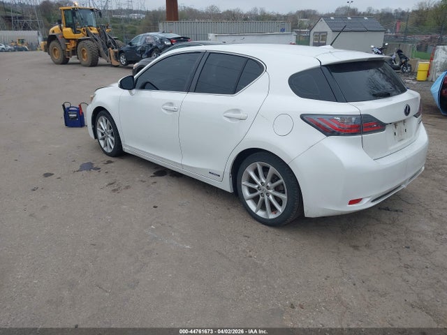 Aukcja sprzedaży 2012 Lexus Ct 200h Premium, vin: JTHKD5BH1C2119079, numer aukcji: 44761673
