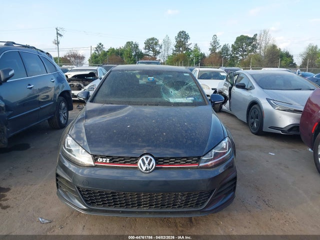 44761786 :رقم المزاد ، 3VW547AU6JM290681 vin ، 2018 Volkswagen Golf Gti مزاد بيع