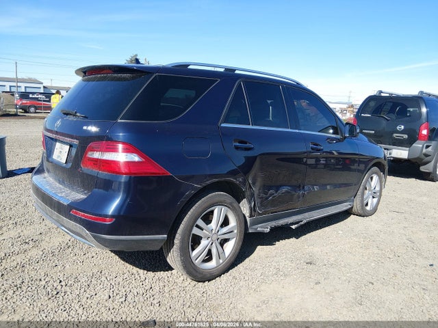 44761825 :رقم المزاد ، 4JGDA2EB8EA374924 vin ، 2014 Mercedes-benz Ml 350 Bluetec 4matic مزاد بيع