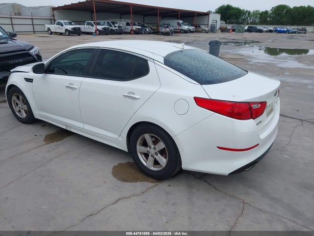 Aukcja sprzedaży 2015 Kia Optima Lx, vin: KNAGM4A75F5663787, numer aukcji: 44761895