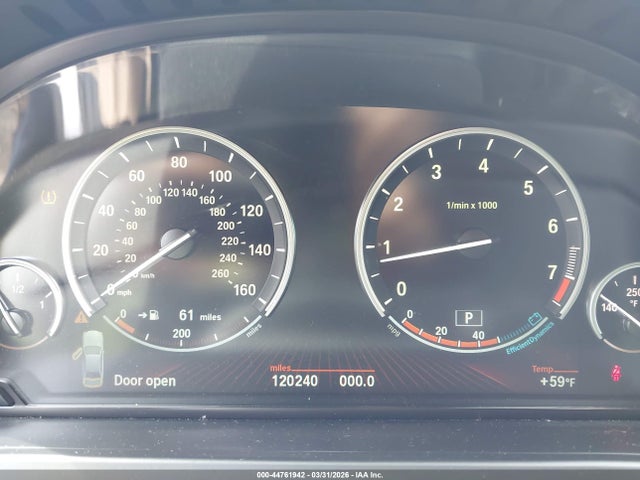 44761942 :رقم المزاد ، WBAKC8C59BC433983 vin ، 2011 Bmw 750li Xdrive مزاد بيع