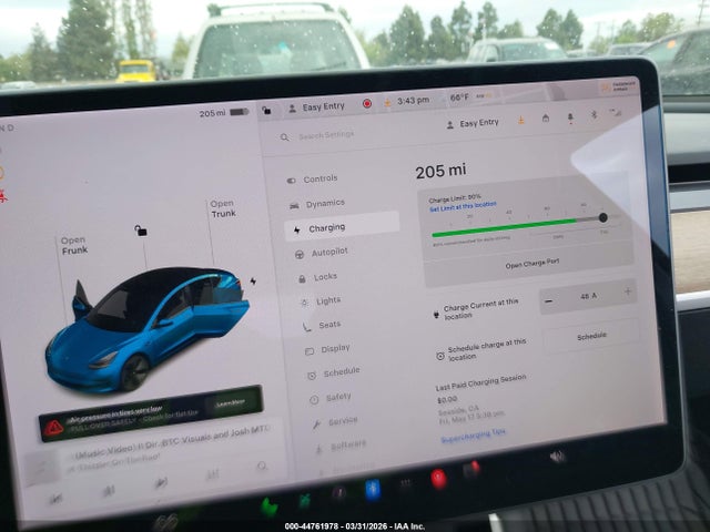 Aukcja sprzedaży 2018 Tesla Model 3 Long Range/mid Range, vin: 5YJ3E1EA7JF057286, numer aukcji: 44761978