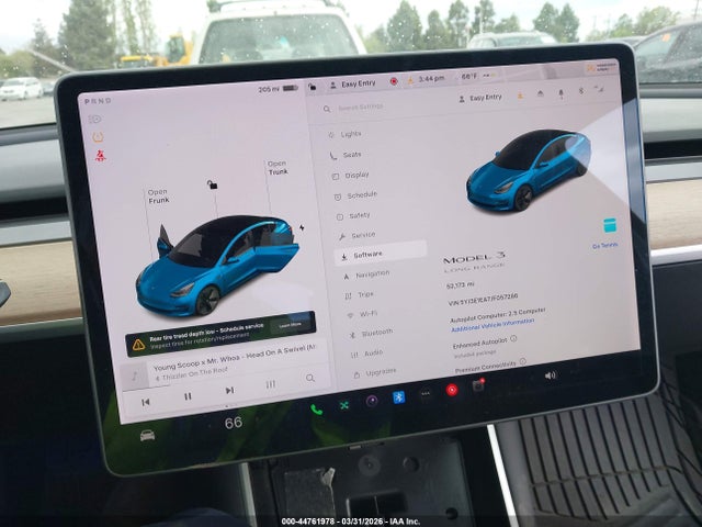 Aukcja sprzedaży 2018 Tesla Model 3 Long Range/mid Range, vin: 5YJ3E1EA7JF057286, numer aukcji: 44761978