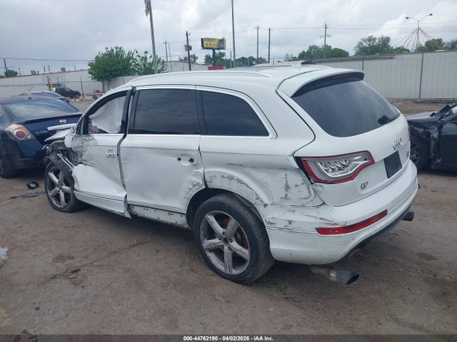 Aukcja sprzedaży 2015 Audi Q7 3.0t S Line Prestige, vin: WA1DGAFE3FD023936, numer aukcji: 44762190